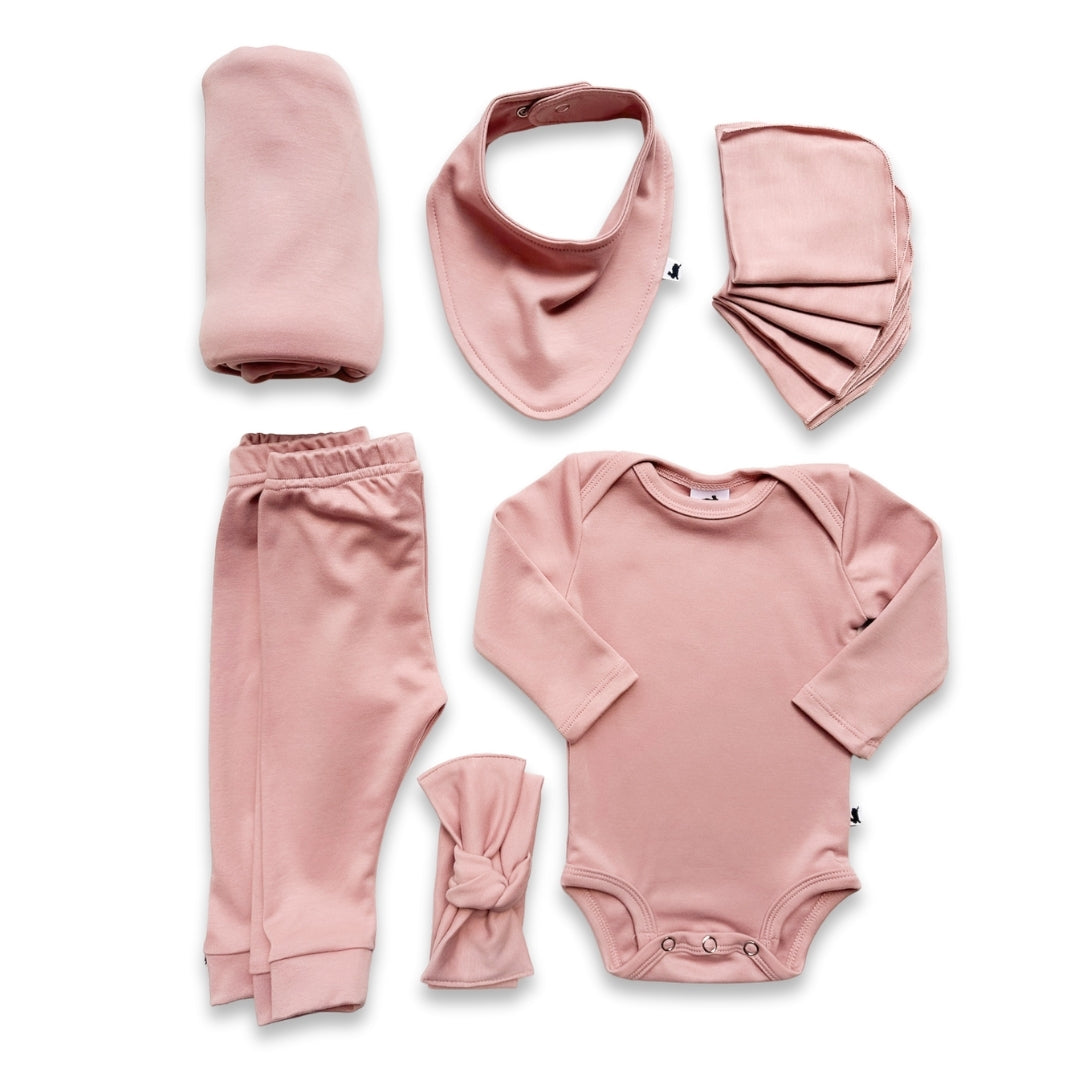 Bamboo Baby Capsule Gift Box | Rosewood