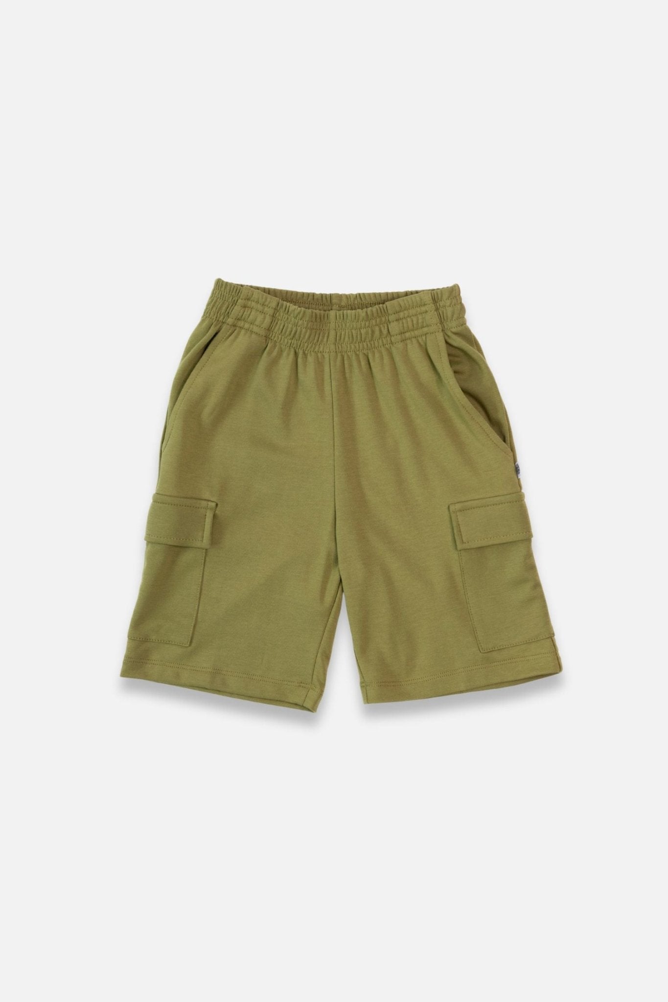 Kids' Bamboo Cargo Shorts | Moss